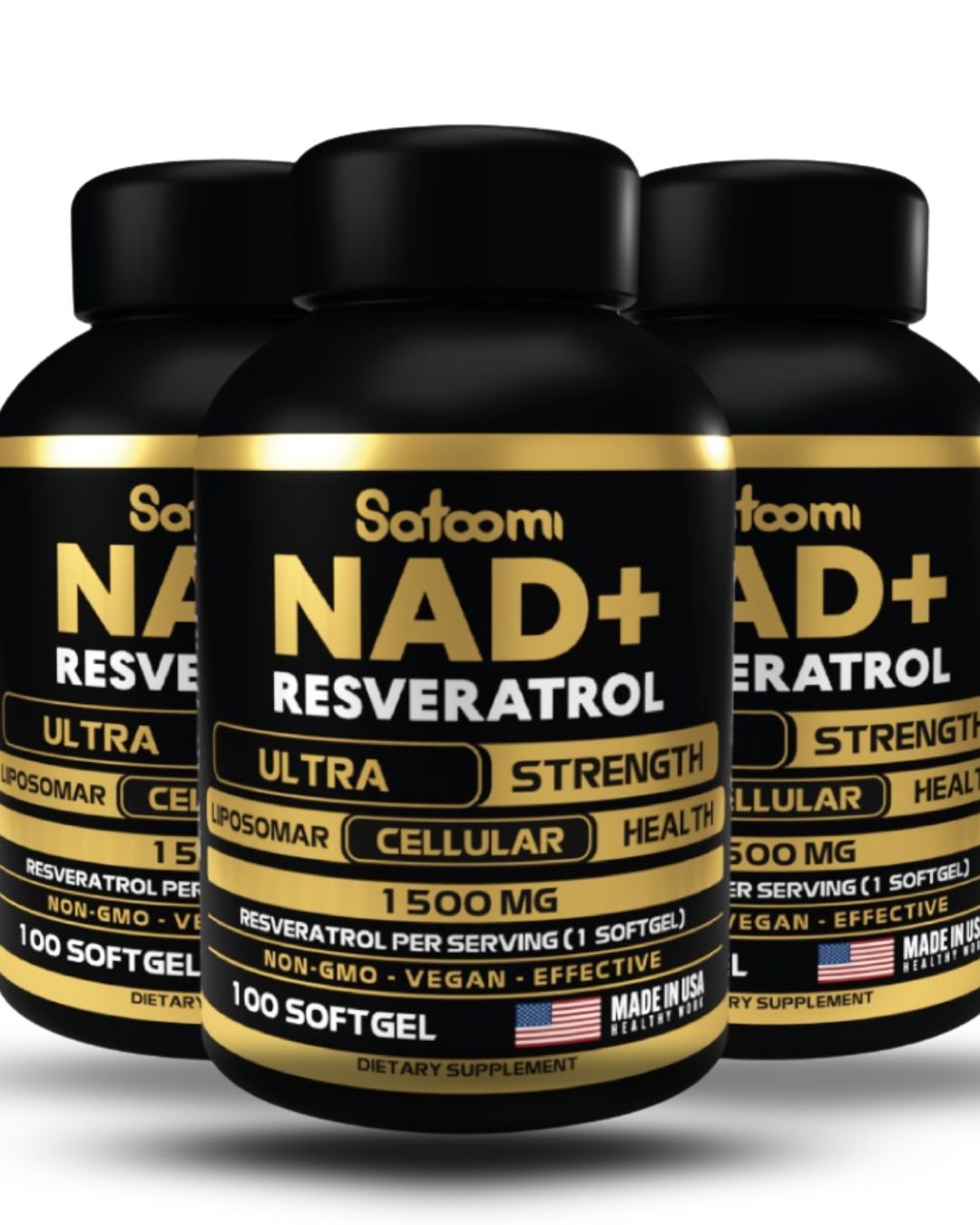 NAD+ RESVERATROL X100 CÁPSULAS