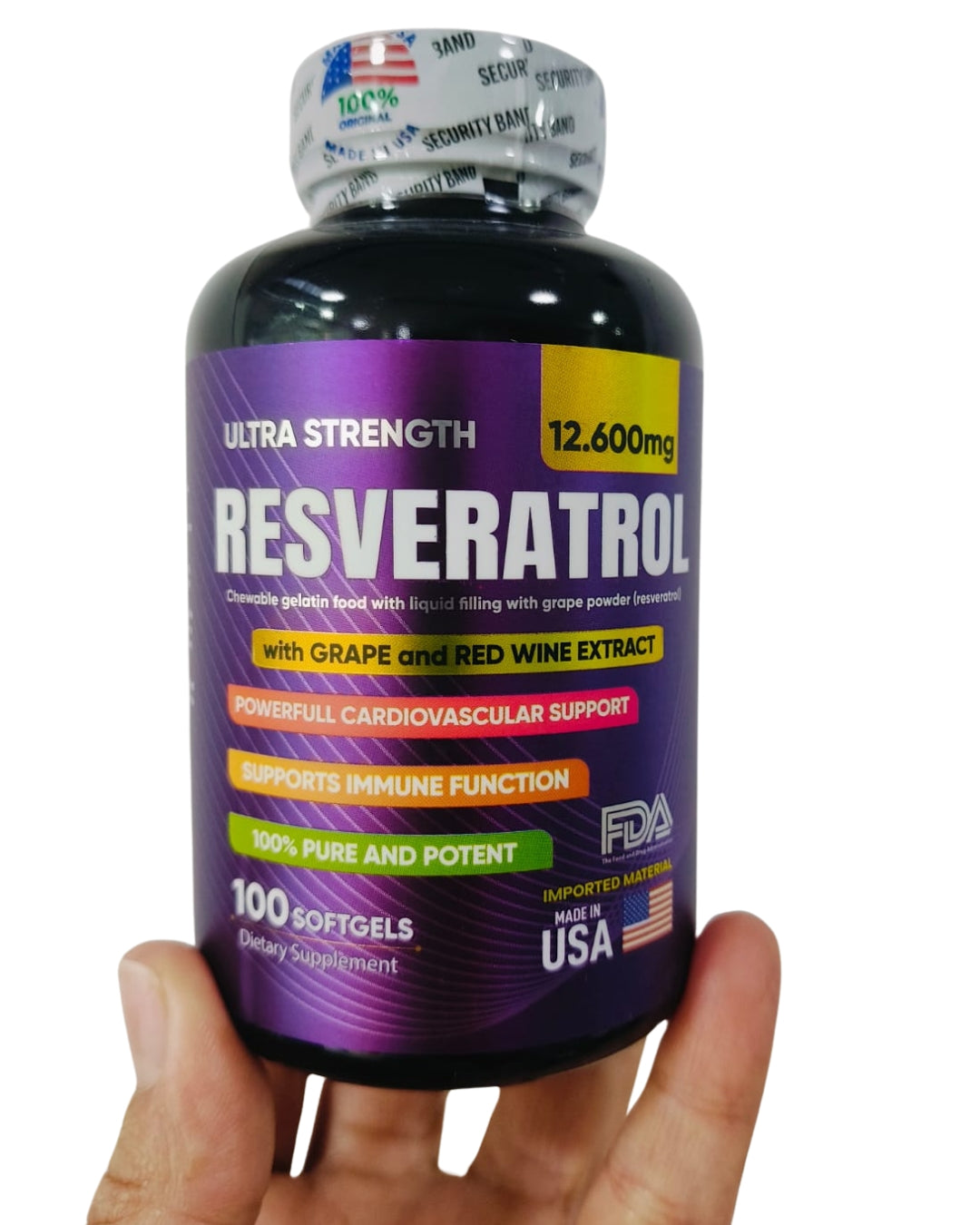 RESVERATROL X100 CÁPSULAS