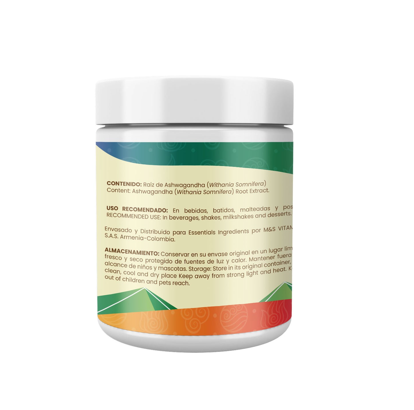 ASHWAGANDHA 250g EN POLVO - ESSENTIALS