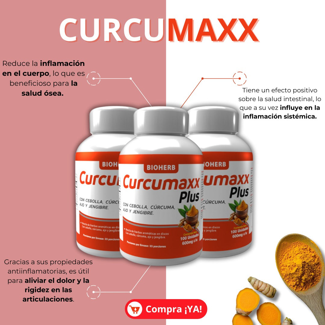 CURCUMAXX X 100 TABLETAS ( Envío gratis + Pago contra entrega)