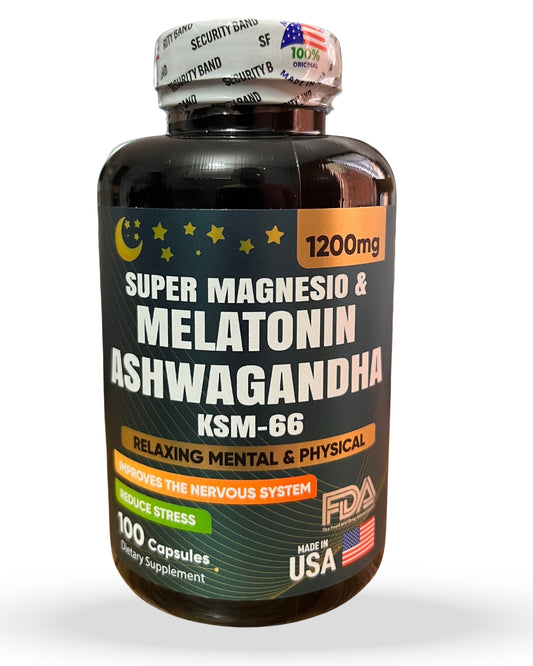 Super Magnesio Y Melatonin + Ashwagandha