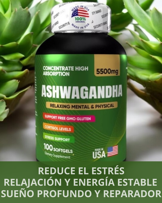 ASHWAGANDHA ORIGINAL CÁPSULAS EN GEL