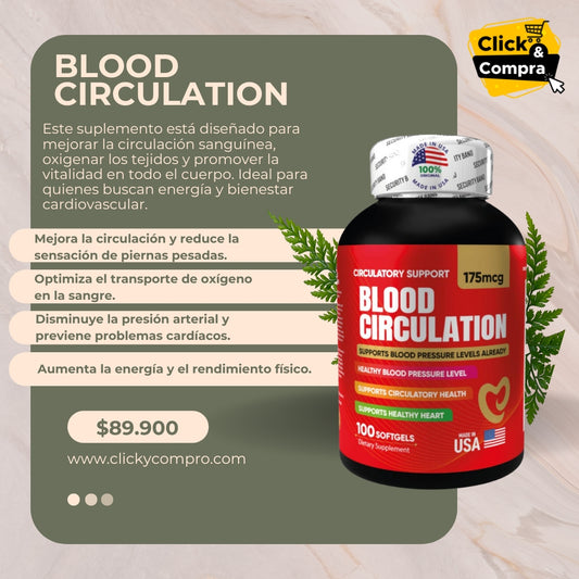 BLOOD CIRCULATION X 100 CÁPSULAS SOFTGELS