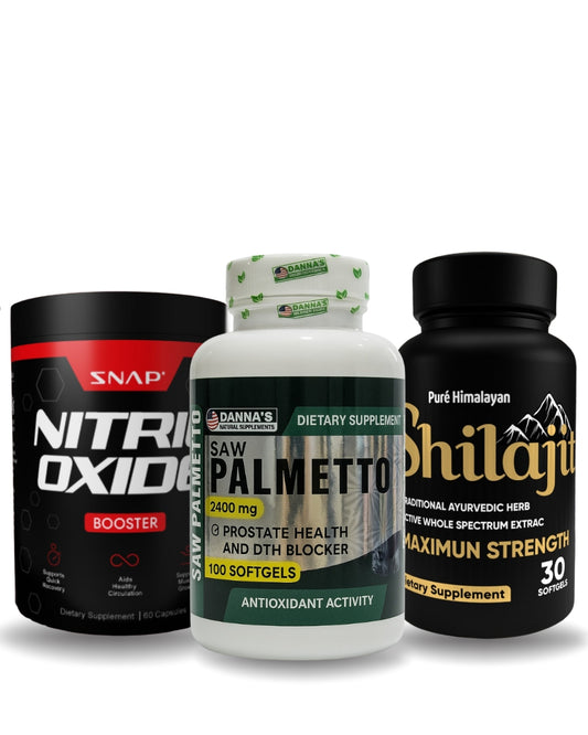 COMBO Oxid nitric + Shilajit + Saw Palmetto